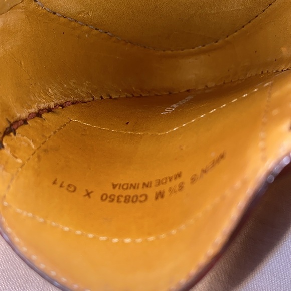 Cole Haan Mens burgundy loafers size 8.5 - Picture 12 of 16